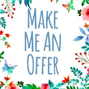 Reasonable offers welcome!